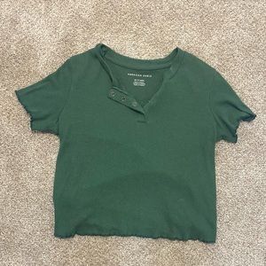 American eagle ribbed tee